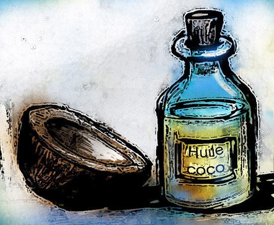 Huile de coco et ses propriétés pour la peau et les cheveux